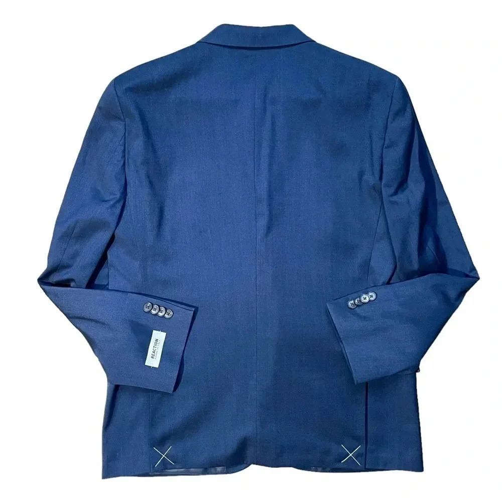 NWT Kenneth Cole Reaction Navy Blazer Jacket - Picture 5 of 5